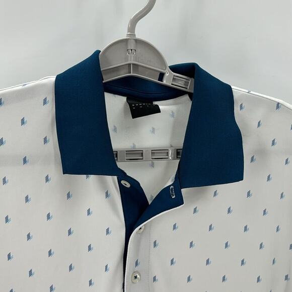 Dunning Golf Fenton polo performance jersey summer lightweight stylish size L - Picture 6 of 8